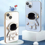 3D Astronaut Folding Phone Case