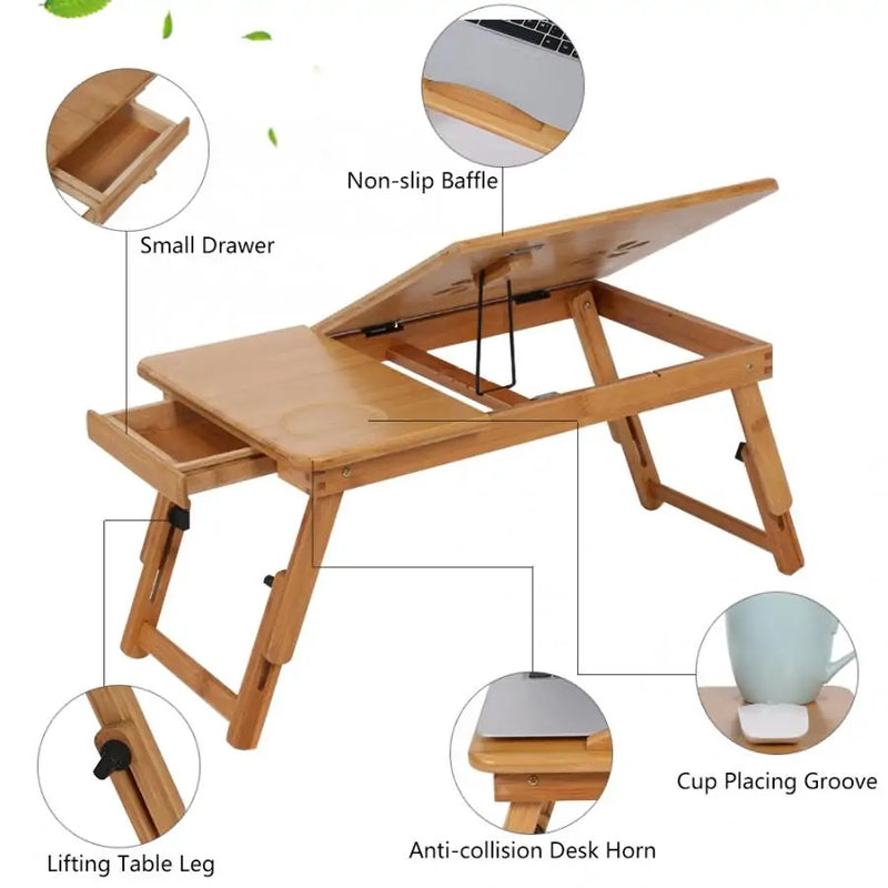 Bamboo Laptop Desk