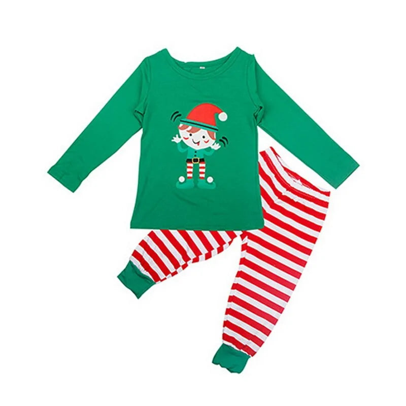 Festive Family Pajamas Set