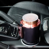 Intelligent Heating and Cooling Cup for Automobiles