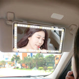 LED Vanity Mirror Car Visor